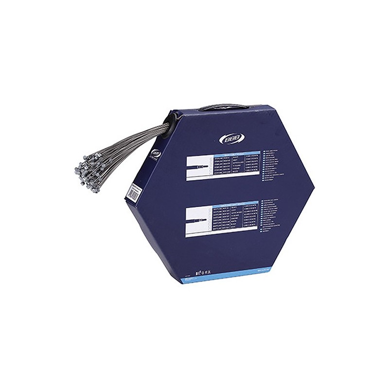 Caja De Cables De Freno BBB Brake Wire Mtb Bcb-41Fs 1.5X900Mm  (100Uds.) (Oferta)