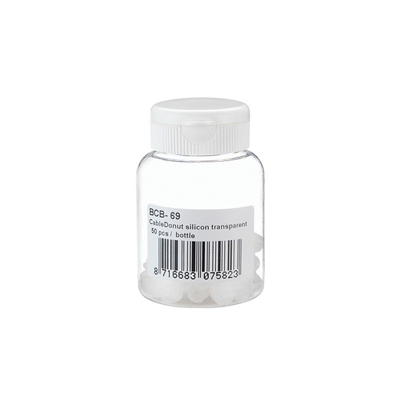 Goma Antivibracion (Donuts) Silicona Transparentes Bcb-69 (Bote 50Uds.) (Oferta)
