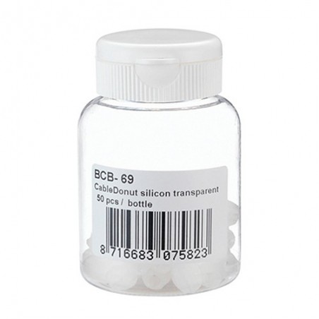 Goma Antivibracion (Donuts) Silicona Transparentes Bcb-69 (Bote 50Uds.) (Oferta)